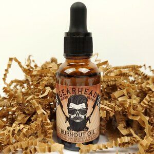 Burnout Oil Vanilla Tobacco Men's Grooming Beard and Mustache Oil 30ml Bottle
